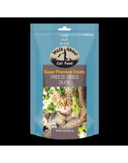 Duck - Walk About Cat Freeze Dried