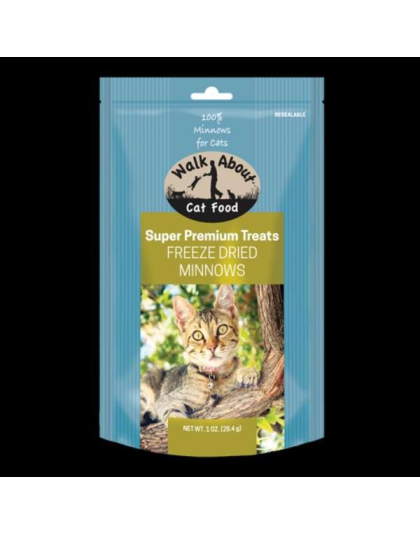 Minnows - Walk About Cat Freeze Dried