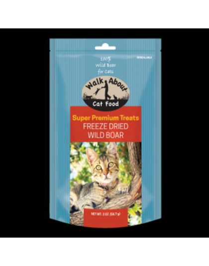 Wild Boar - Walk About Cat Freeze Dried