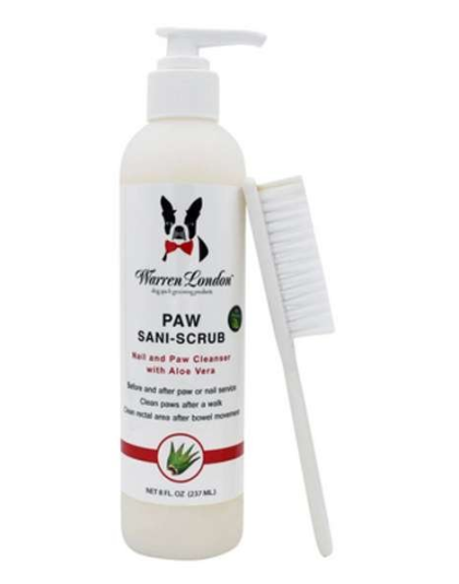 Paw Sani-Scrub with brush  - 8 oz