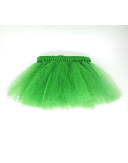 Green - Green Christmas Dog Tutu Skirt (XS) - XS