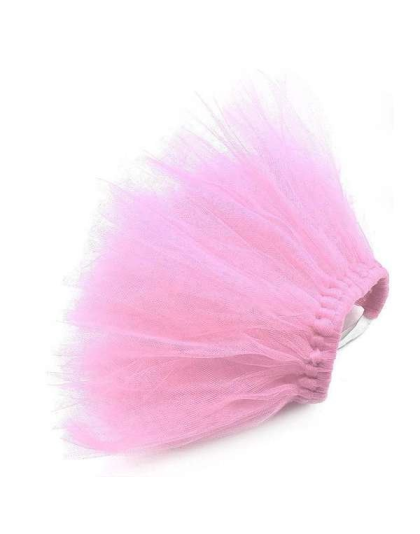 Light Pink - Light Pink Dog Tutu Skirt (Medium) - Medium