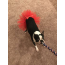 Red - Red Christmas Dog Tutu Skirt (Small) - Small