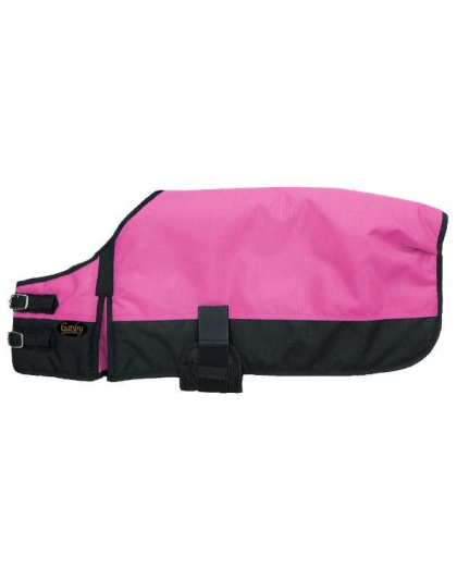 Hot Pink / Black - Gatsby 600D Ripstop Waterproof Dog Blanket - Large