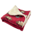 Burgundy - Silly Monkey Ultra-Plush Blanket - 30" x 20"