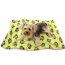 Lime - Silly Monkey Ultra-Plush Blanket - 30" x 20"