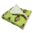 Lime - Silly Monkey Ultra-Plush Blanket - 30" x 20"