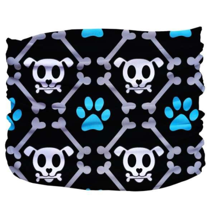 Black,Grey,Blue - Bone Dogger Pup Scruff - Large