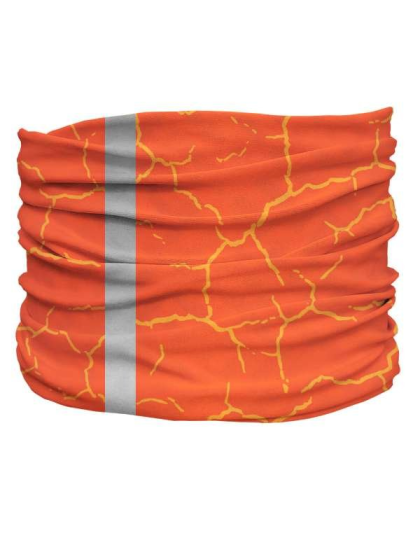 Orange - Smash Crackle Orange Pup Scruff - 3XL