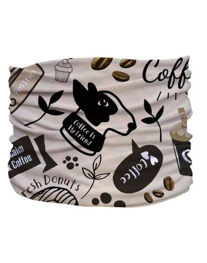 Beige - Caffeinated Canine Pup Scruff - 3XL