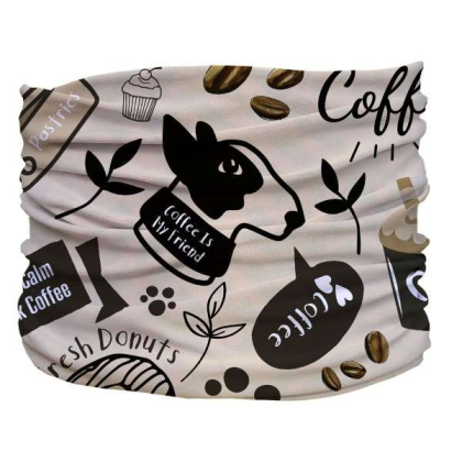 Beige - Caffeinated Canine Pup Scruff - Large