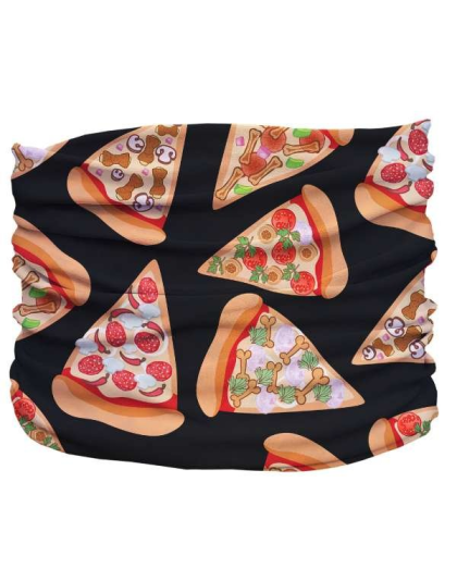 Red,Black - Pizza Luva Pup Scruff - Large