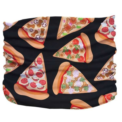 Red,Black - Pizza Luva Pup Scruff - Small