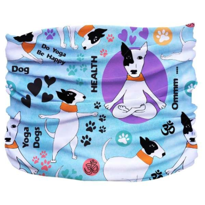 Blue,Purple - Yogadog Pup Scruff - Medium