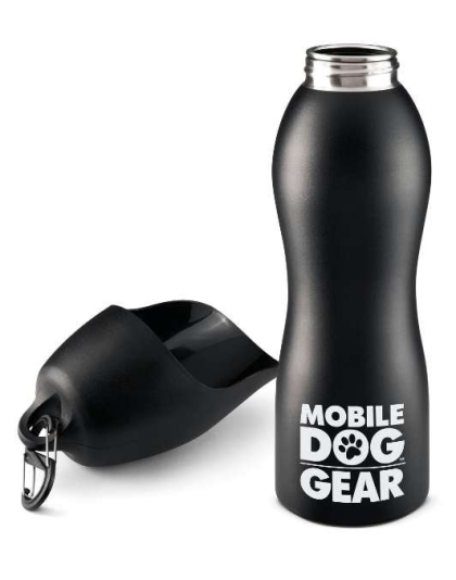 Black - Mobile Dog Gear 25 Oz Water Bottle