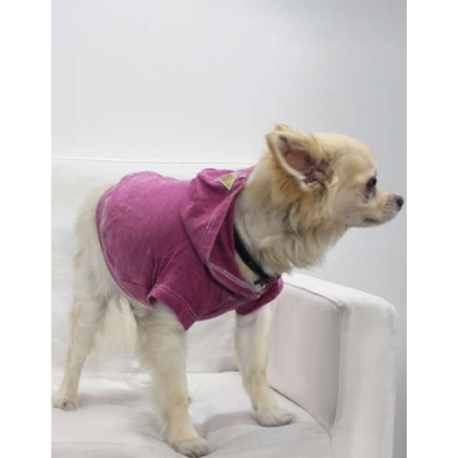 Magenta - Doggy Hoodie French Terry - XS