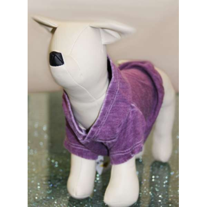 Plum - Doggy Hoodie French Terry - Medium