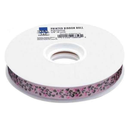 Cheetah - 50-Yard Printed Ribbon Rolls - 50 Yards