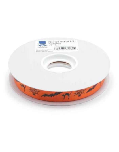 Halloween - 50-Yard Printed Ribbon Rolls - 50 Yards