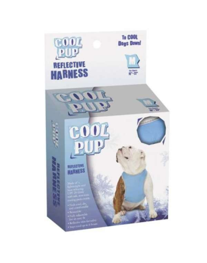 Blue - Cool Pup Reflective Harnesses  - Medium