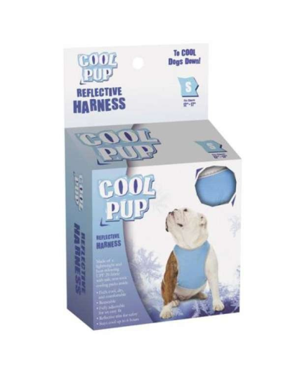 Blue - Cool Pup Reflective Harnesses  - Small