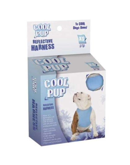 Blue - Cool Pup Reflective Harnesses  - Xsmall