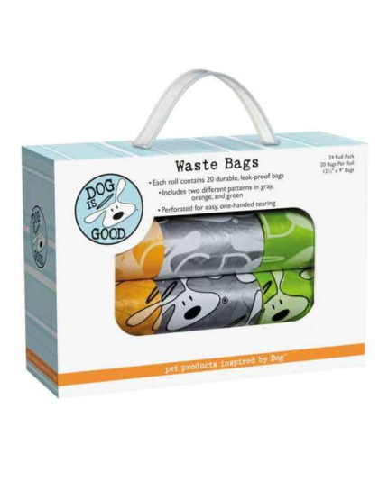 Dog is Good Icon Waste Bags,  24-Packs - 24 pack