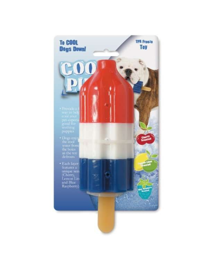 Red White Blue - Cool Pup Toy  Rocket Pop - Large