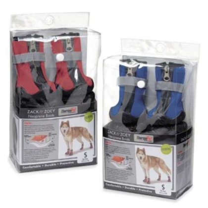 Blue - ZZ ThermaPet Neoprene Boot  - Xsmall