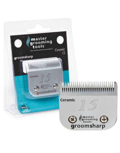 Chrome - MG GroomSharp Ceramic Blade 15 - Blade 15