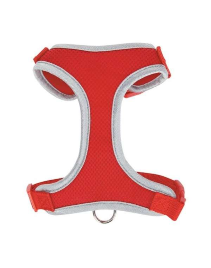 Red - GG BestFit Xtra Comfort Mesh Harness  - Large