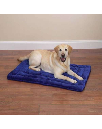 Gray - Slumber Pet Plush Mat  18x13In  - 18x13in