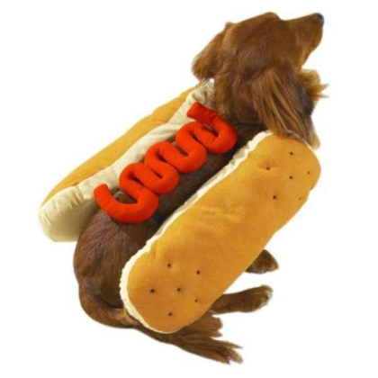 Mustard - Casual Canine Hot Diggity Dog Costume   - Large