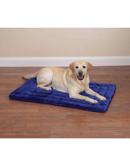 Gray - Slumber Pet Plush Mat  - 26x17in