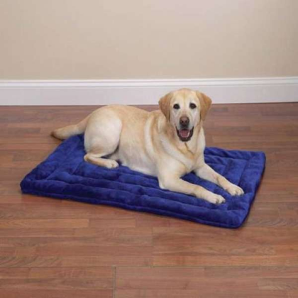 Gray - Slumber Pet Plush Mat  - 32x20in