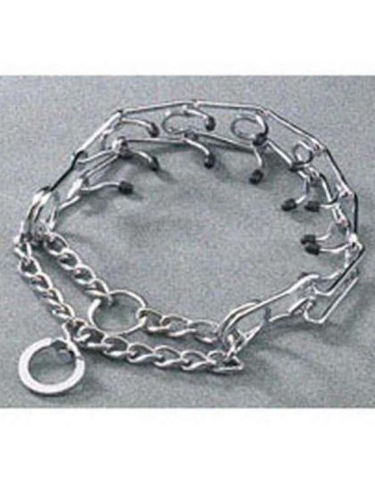 Chrome - Guardian Gear Prong Training Collar 18In 3mm - 18in