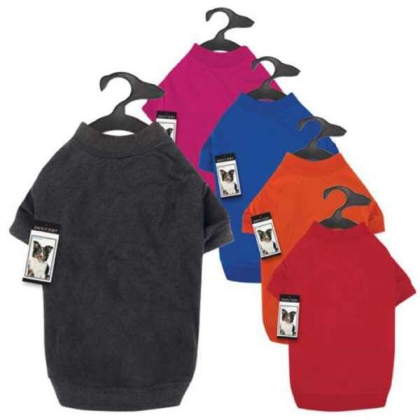 Red - Zack & Zoey Basic Tee  - Small Medium