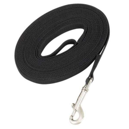 Black - Guardian Gear Cotton Web Training Lead  - 20ft