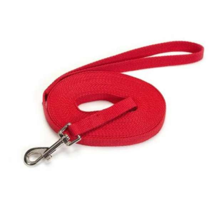 Red - Guardian Gear Cotton Web Training Lead  - 15ft