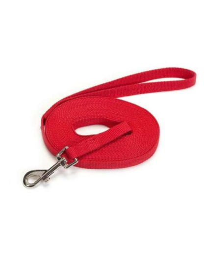 Red - Guardian Gear Cotton Web Training Lead  - 15ft