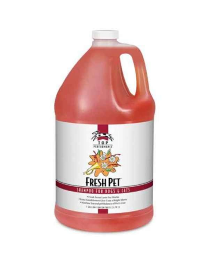 White - Top Performance Fresh Pet Shampoo Gallon - 1 Gallon