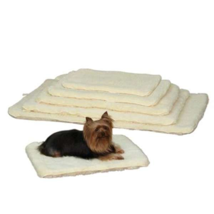 Natural - Slumber Pet Double Sided Sherpa Mat  - Medium Large