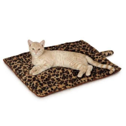 Brown - MT ThermaPet Cat Mat Leopard