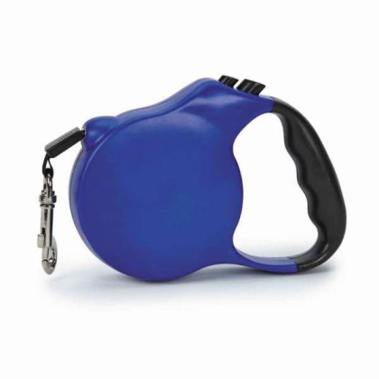 Blue - CC Belted Retractable Lead 10ft - Small