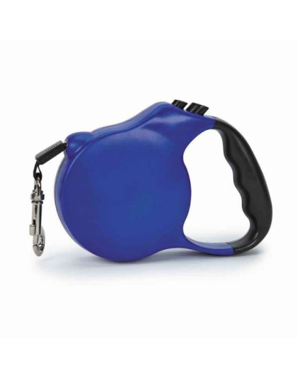 Blue - CC Belted Retractable Lead 10ft - Small