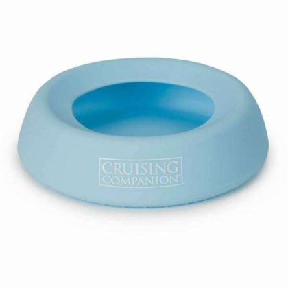 Blue - CR Silicone Travel Bowl 16 oz - 16oz