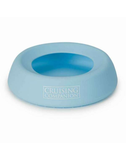 Blue - CR Silicone Travel Bowl 16 oz - 16oz