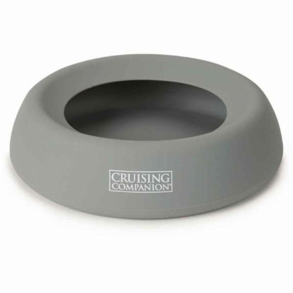 Grey - CR Silicone Travel Bowl 71 oz - 71oz