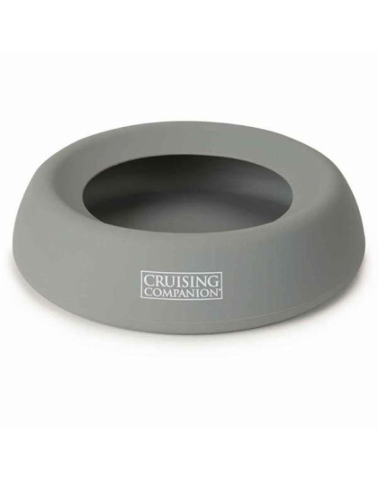 Grey - CR Silicone Travel Bowl 71 oz - 71oz