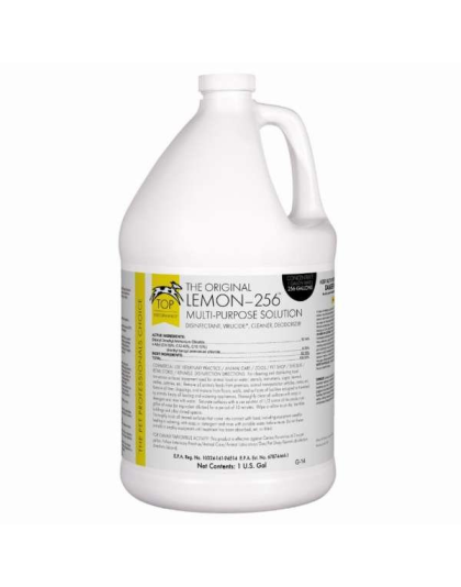 White - TP 256 Disinfectant Lemon Gallon - 1 Gallon